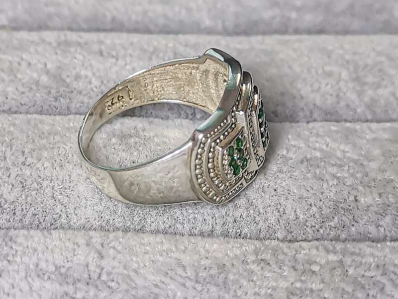 Dazzling Silver Ring