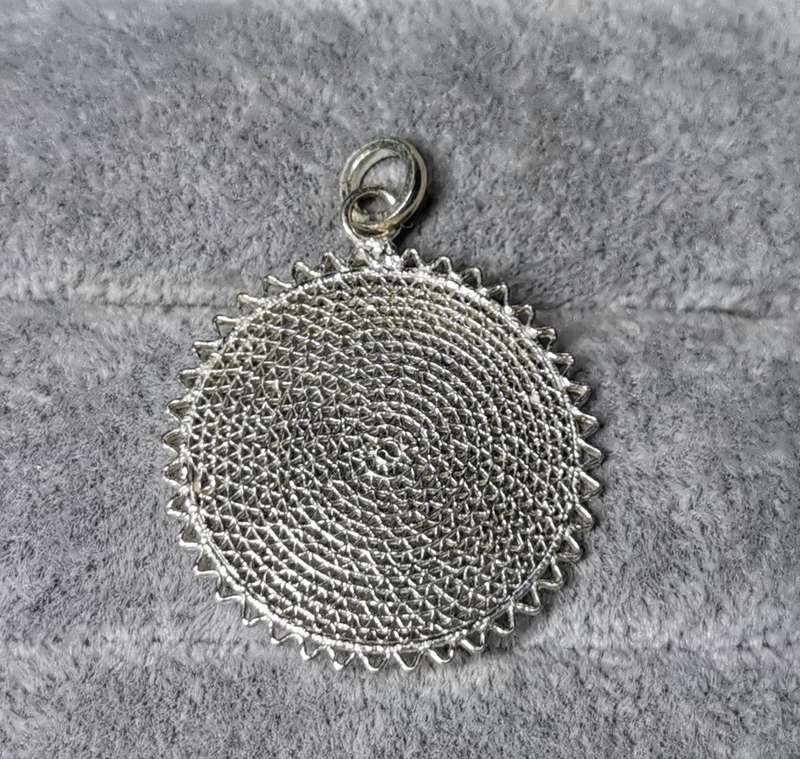 Unique Silver Pendant