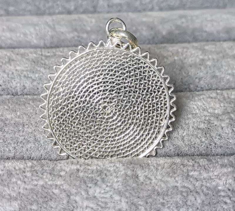 Unique Silver Pendant