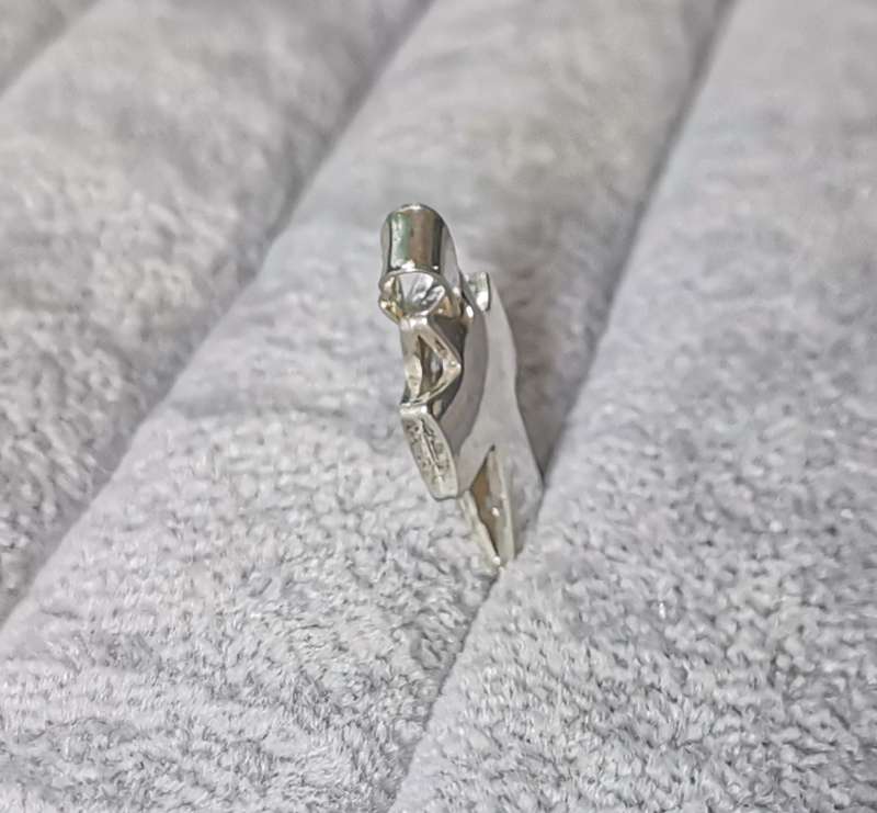 Cute Silver Cross Pendant