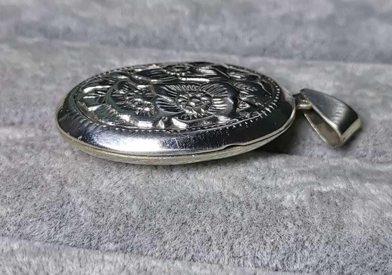 Silver Locket Pendant