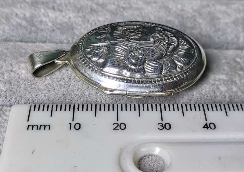 Silver Locket Pendant