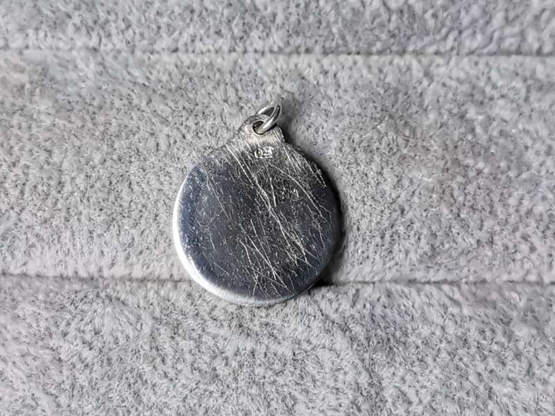 Silver St. Christopher Pendant