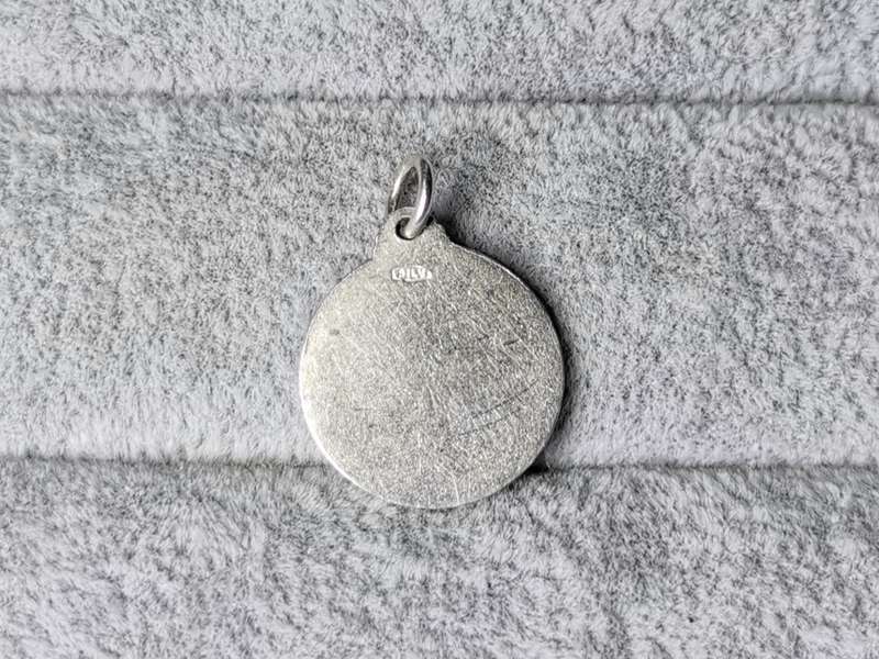 Silver St. Christopher Pendant