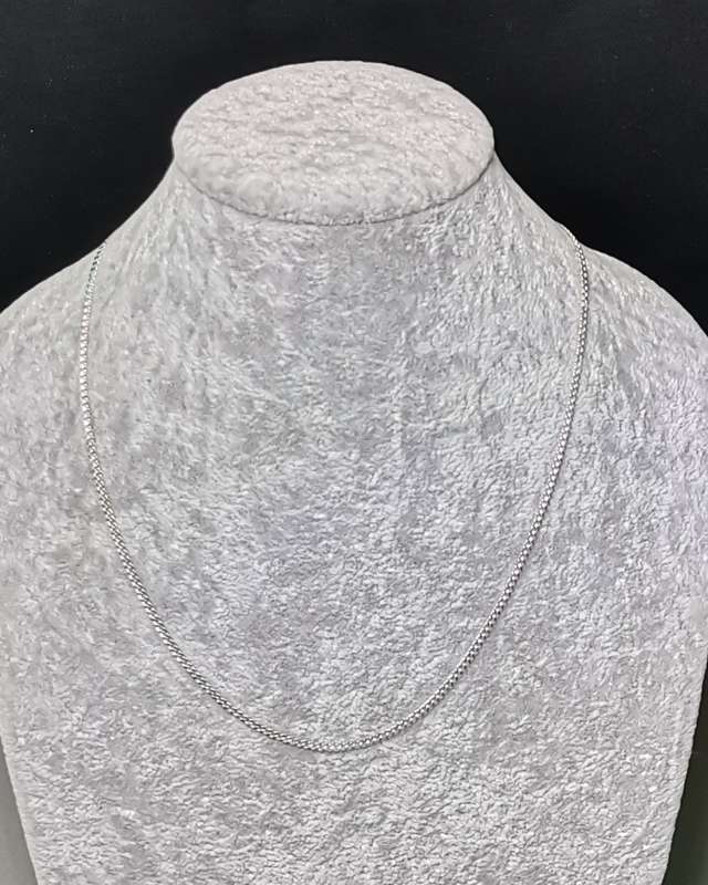 Silver Curb Chain
