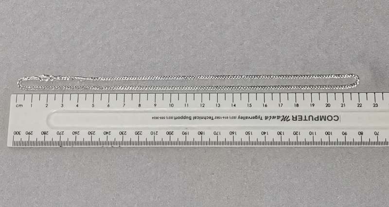 Silver Curb Chain