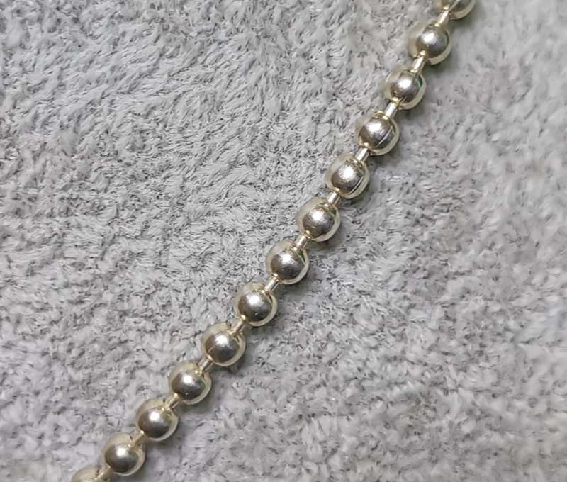 Silver Hearts Chain