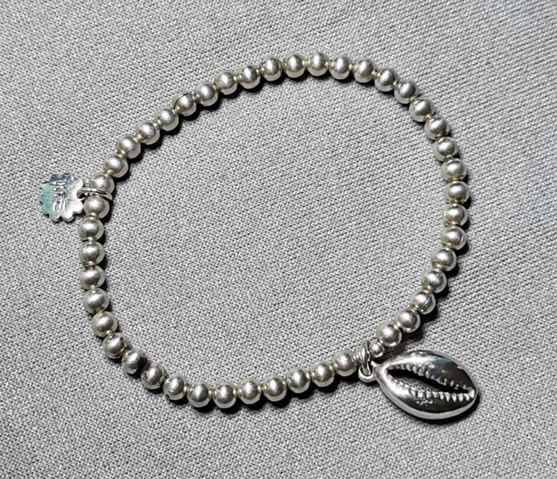 Silver Shell Bracelet