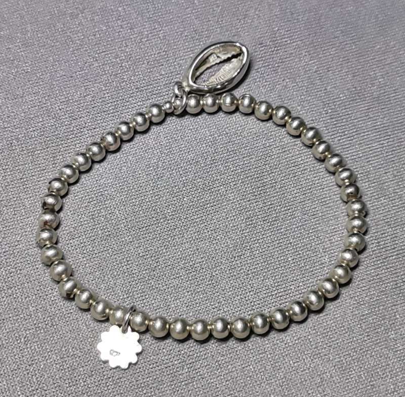 Silver Shell Bracelet