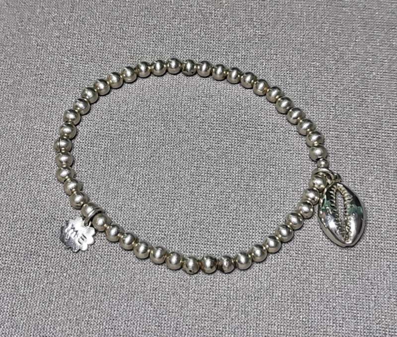 Silver Shell Bracelet