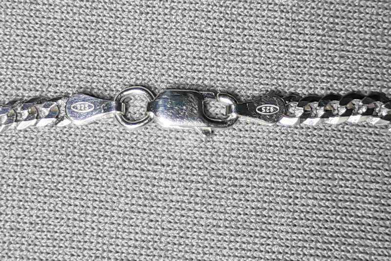 Silver Curb Bracelet