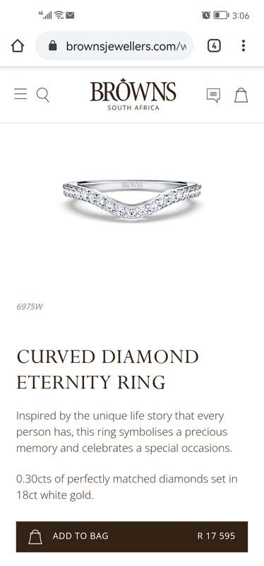 18ct Gold Browns Ring
