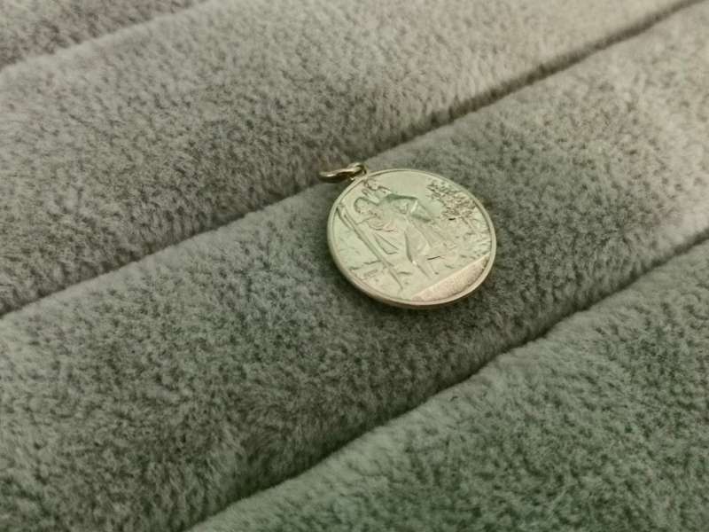 9ct Gold St. Christopher Pendant
