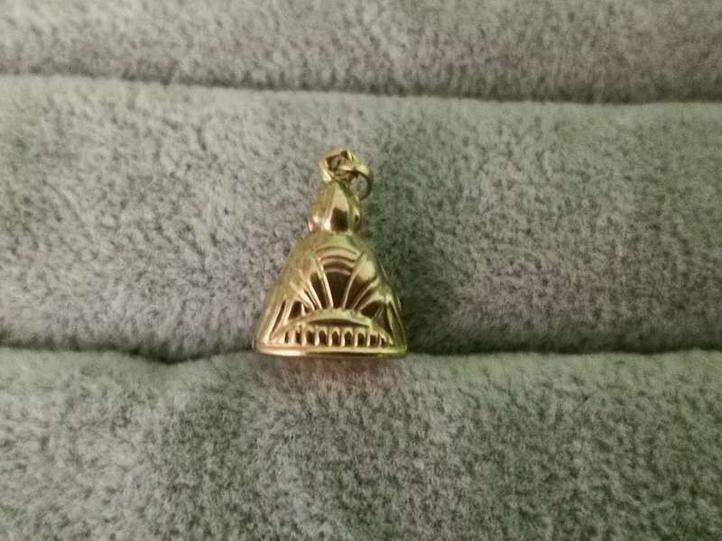 9ct Gold Buddha Pendant