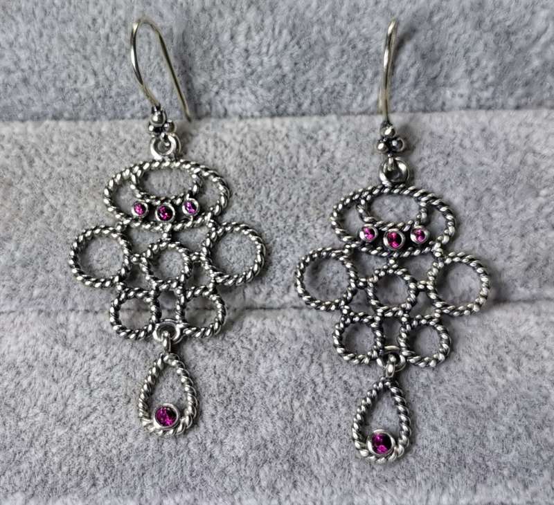 Pandora Hidden Romance Drop Earrings