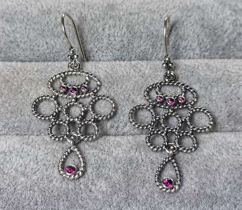 Pandora Hidden Romance Drop Earrings