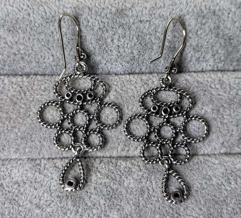 Pandora Hidden Romance Drop Earrings