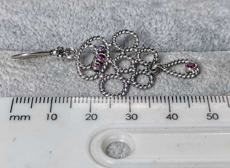 Pandora Hidden Romance Drop Earrings