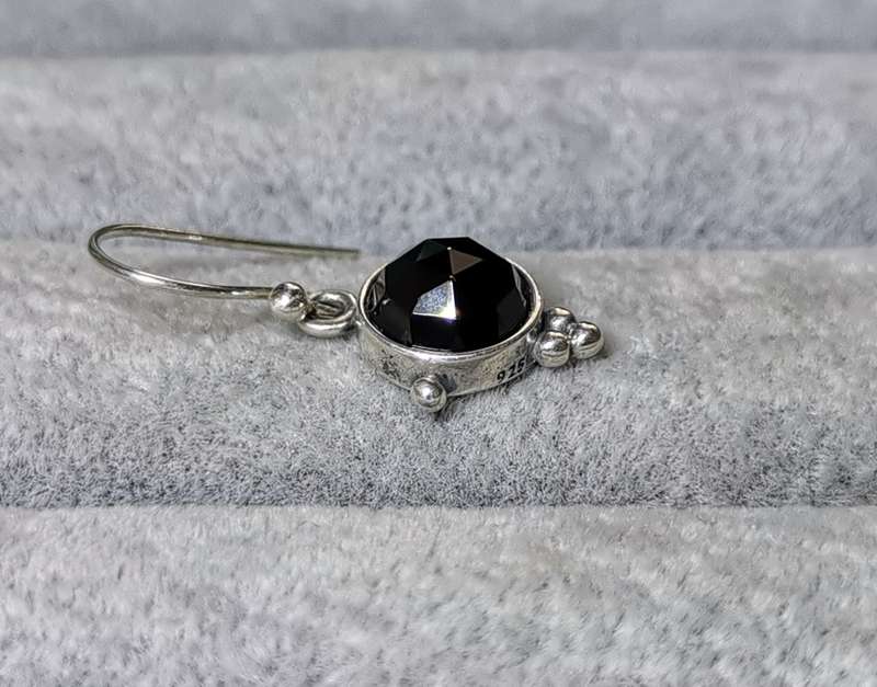 Pandora Melanite Earring Charms