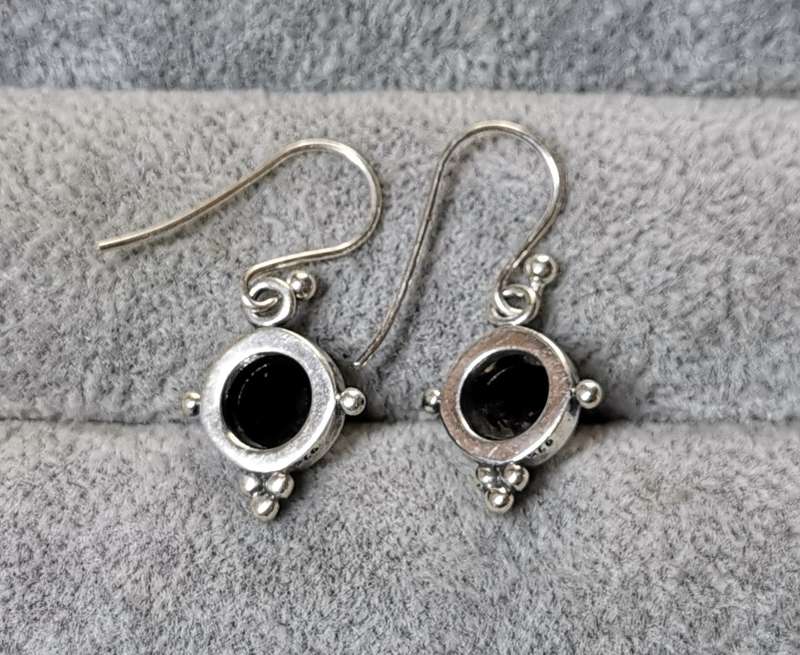 Pandora Melanite Earring Charms