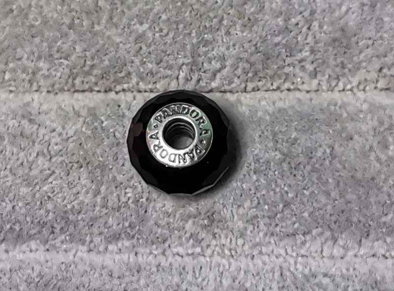 Pandora Black Glass Charm