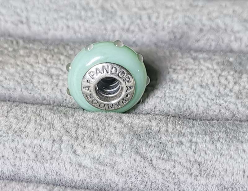 Pandora Blue Glass Charm