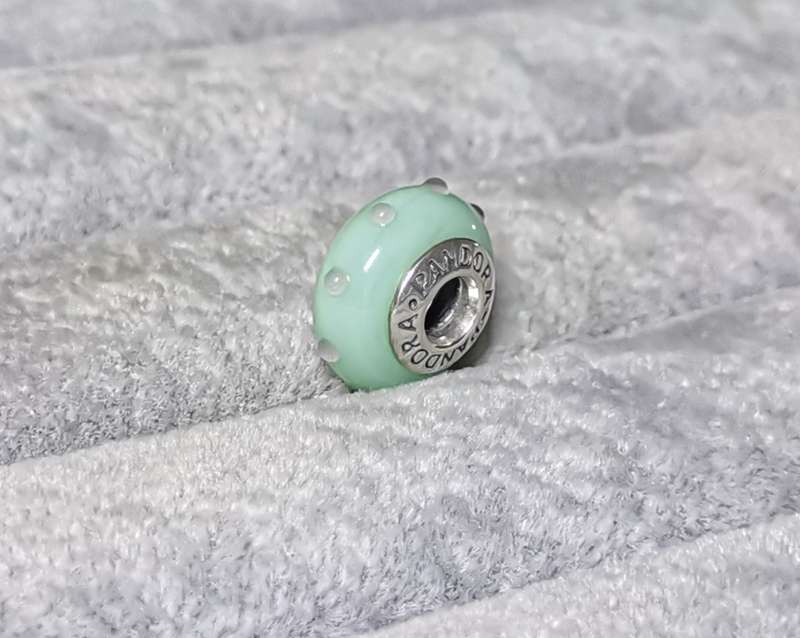 Pandora Blue Glass Charm
