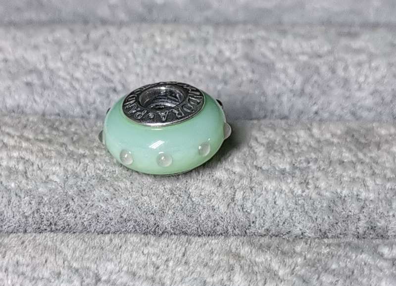 Pandora Blue Glass Charm