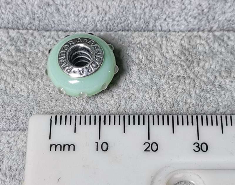 Pandora Blue Glass Charm