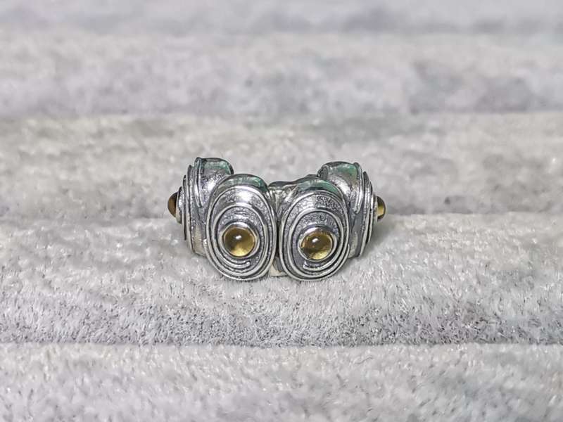 Pandora Hypnotized Citrine Clip Charm