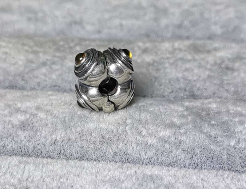 Pandora Hypnotized Citrine Clip Charm
