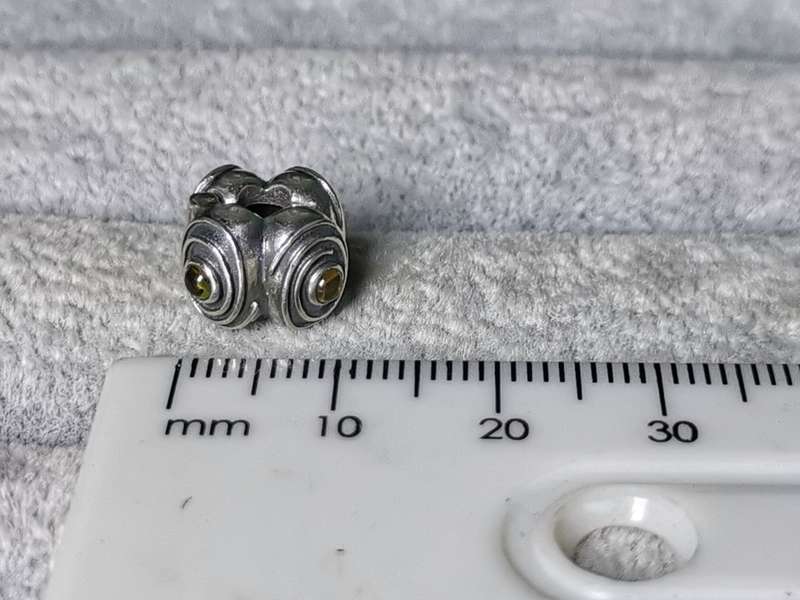 Pandora Hypnotized Citrine Clip Charm