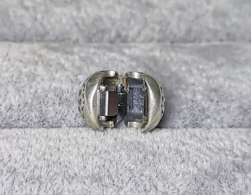 Pandora Pave Heart Clip Charm