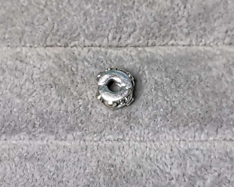Pandora Tendril Champagne Clip Charm