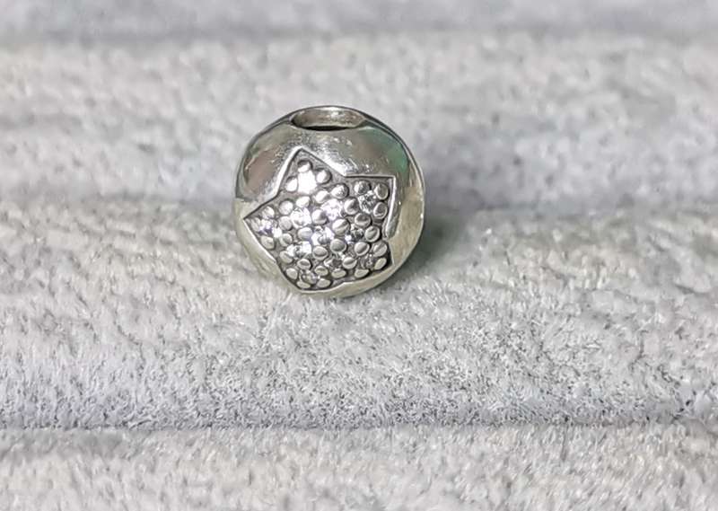 Pandora Pave Star Clip Charm