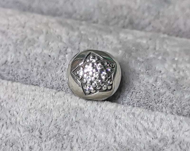 Pandora Pave Star Clip Charm