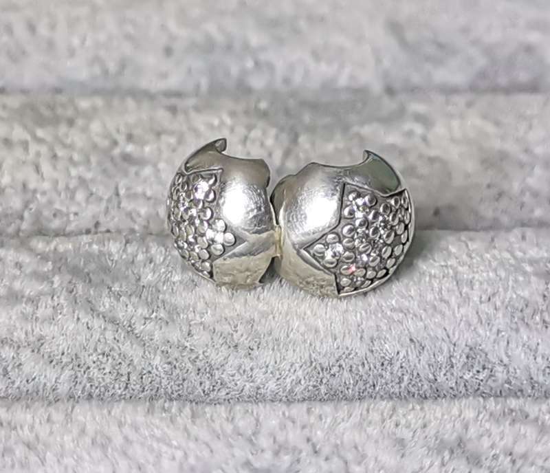 Pandora Pave Star Clip Charm