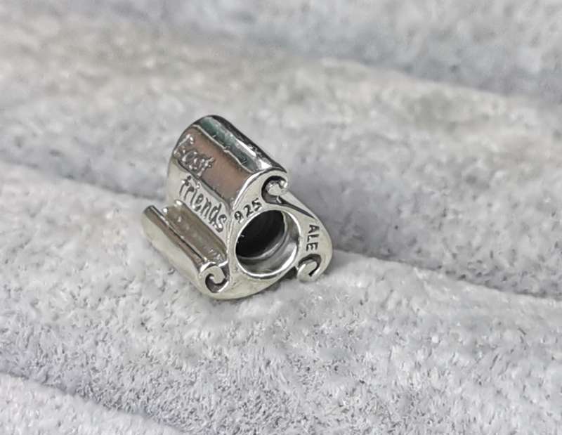 Pandora Best Friend Scroll Charm