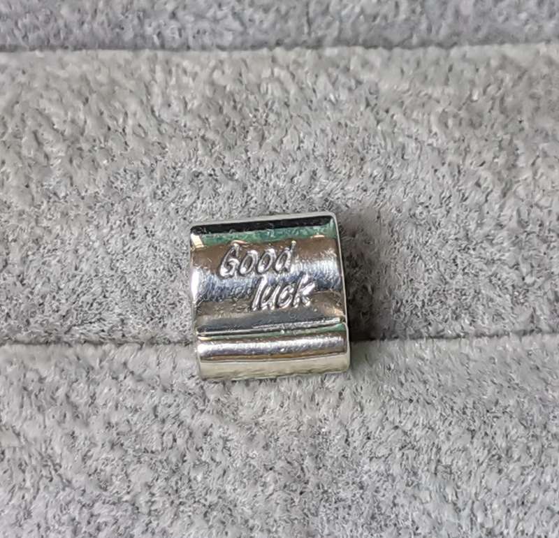 Pandora Good Luck Scroll Charm
