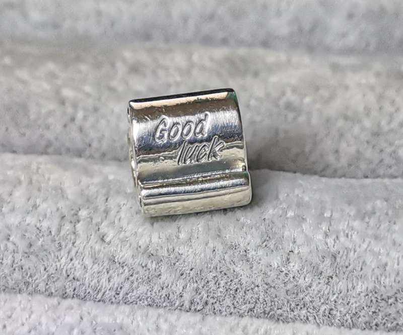 Pandora Good Luck Scroll Charm