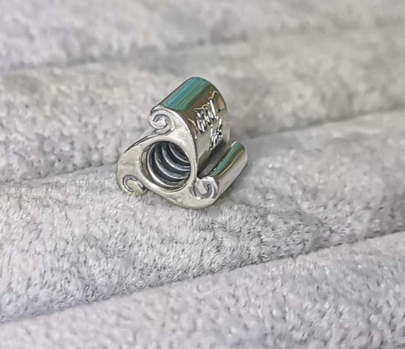 Pandora Good Luck Scroll Charm