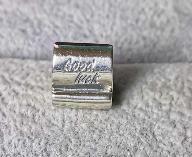 Pandora Good Luck Scroll Charm