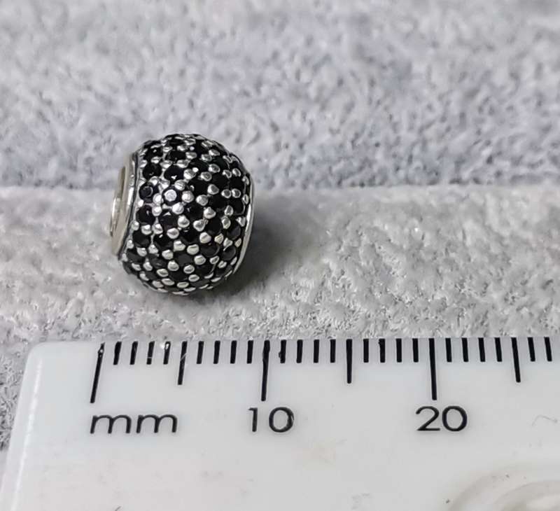 Pandora Black Pave Lights Charm