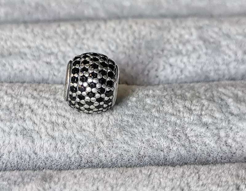 Pandora Black Pave Lights Charm