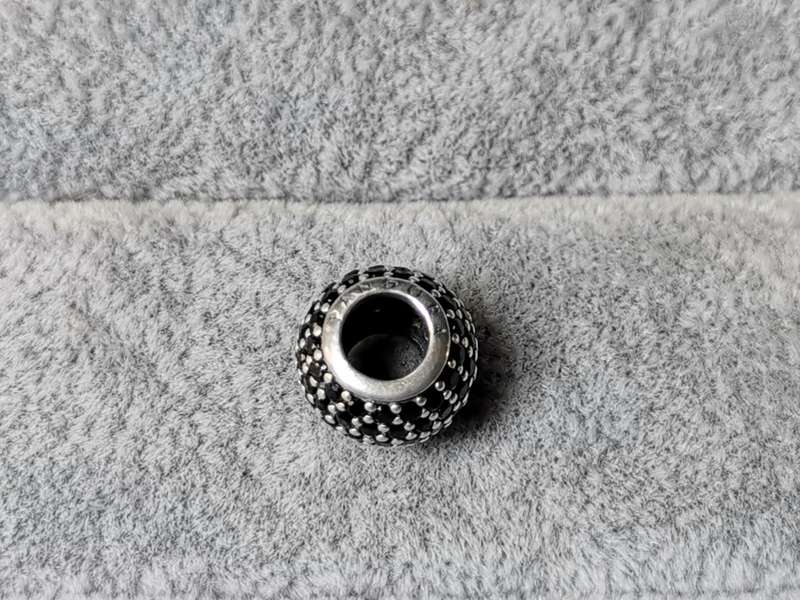 Pandora Black Pave Lights Charm