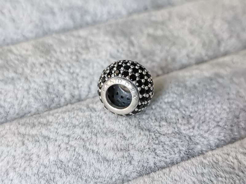 Pandora Black Pave Lights Charm