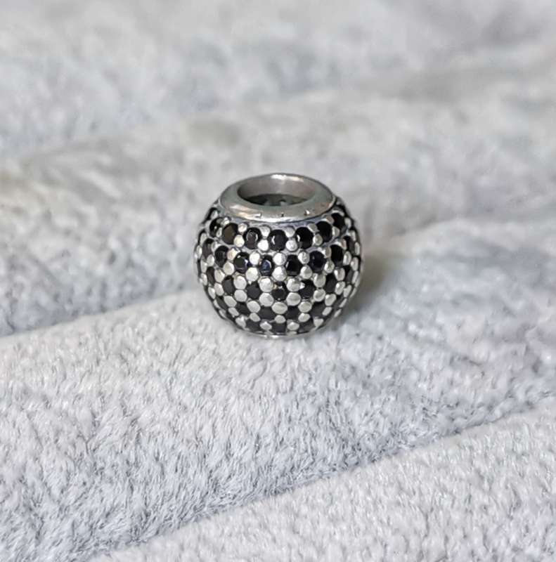 Pandora Black Pave Lights Charm