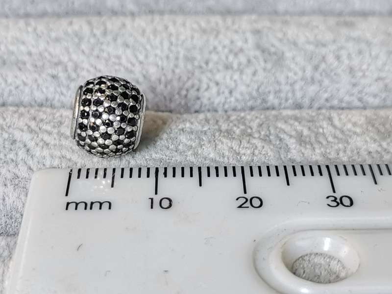 Pandora Black Pave Lights Charm
