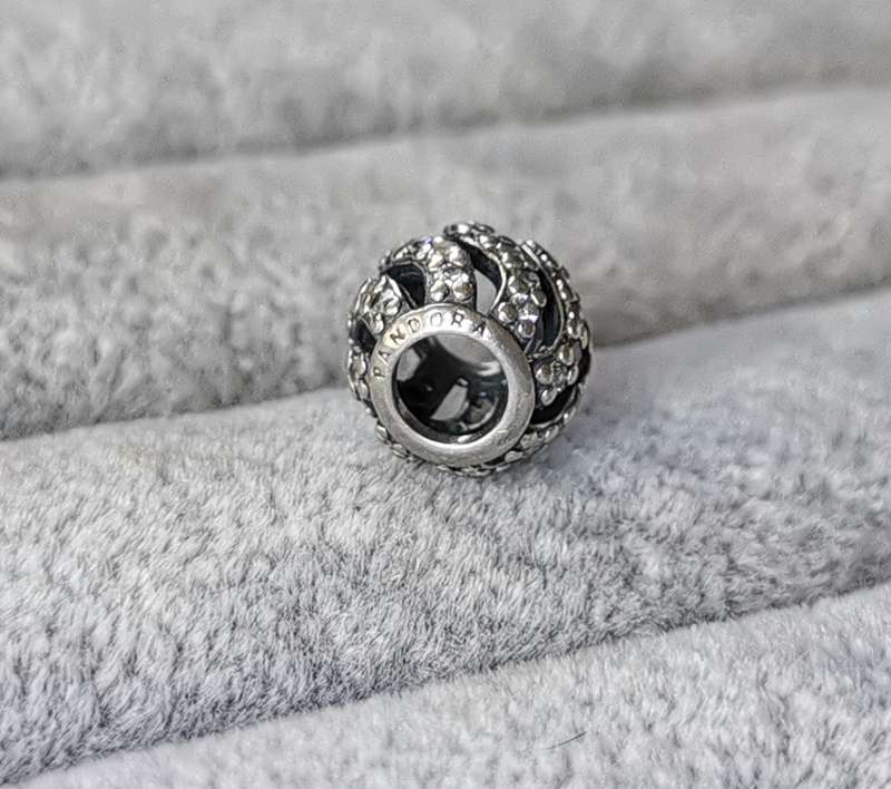Pandora Winter Wisp Pave Charm