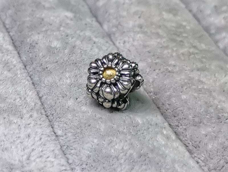 Pandora November Citrine Birthday Bloom Charm